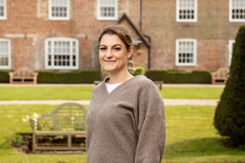 Rebecca Wise General Manager at Solton Manor on her first day