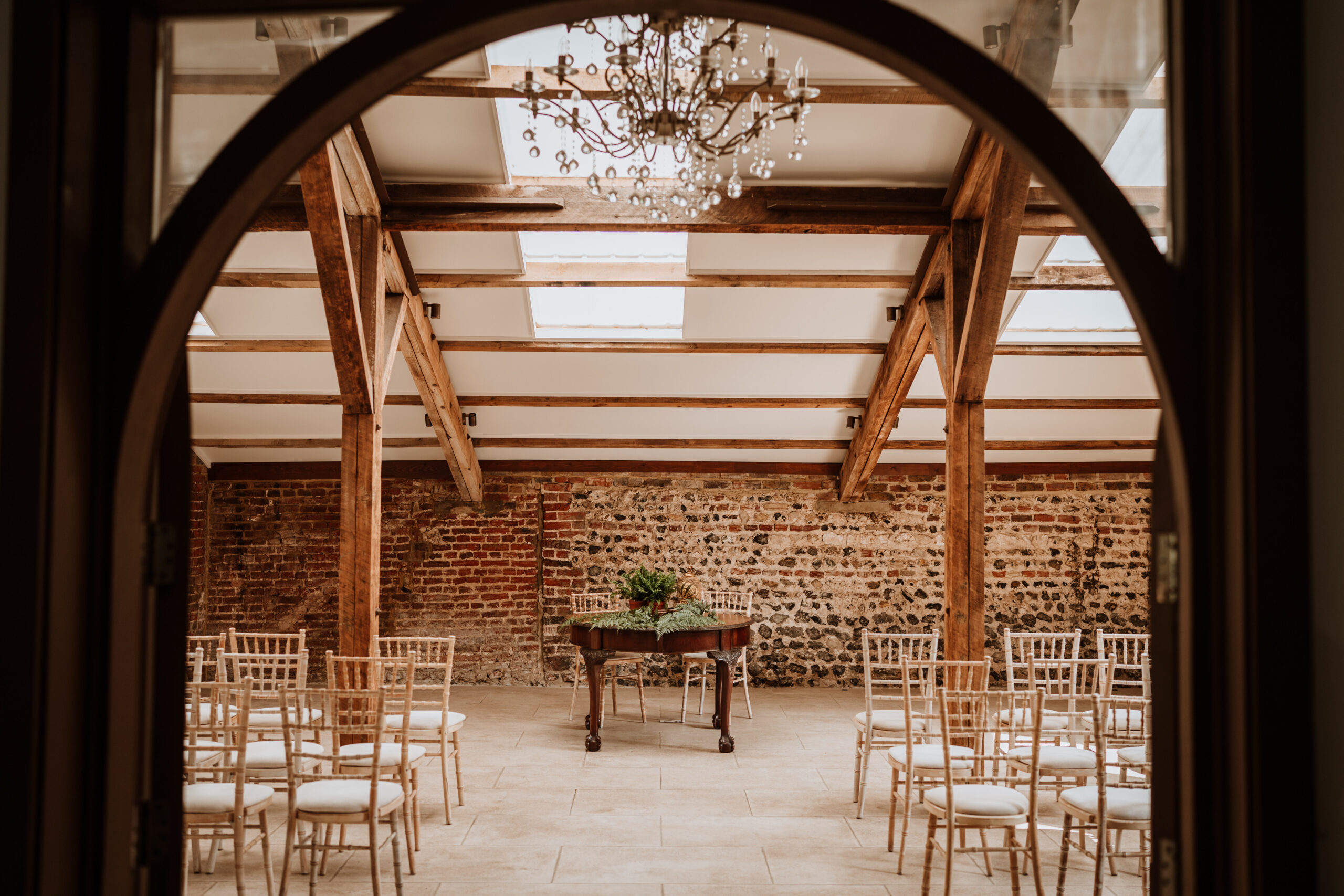 the old stables, licenced for indoor wedding ceremonies at solton manor, between walmer and dover, kent, england